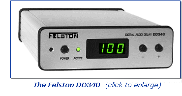 Felston DD340 digital audio delay to solve lip sync error